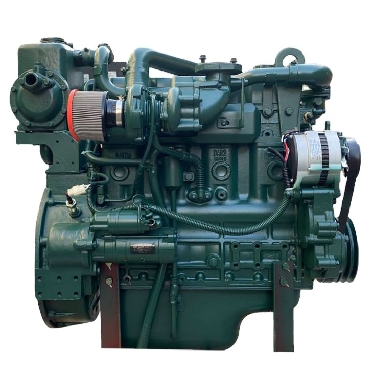 Yuchai 80HP Marine Diesel Engine YC4D80-C20 New 4-Stroke Water-Cooled Electric Start for Boats and Industrial Machinery